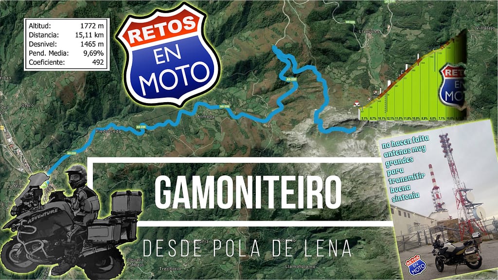 video de la ascension al alto de el Gamoniteiro en la Sierra del Aramo