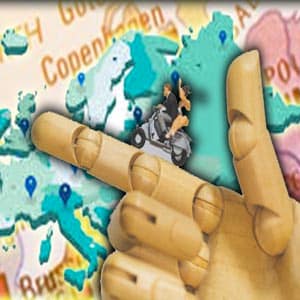 viajar en moto por europa