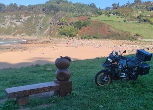 ruta de los bancos Playa España