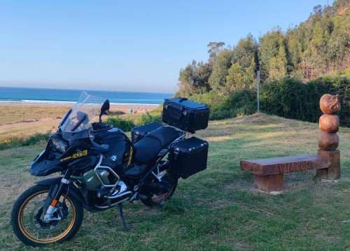 ruta de los bancos playa Rodiles