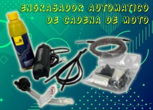 engrasador automatico para cadena de moto