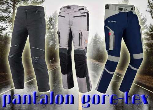 pantalon gore-tex moto