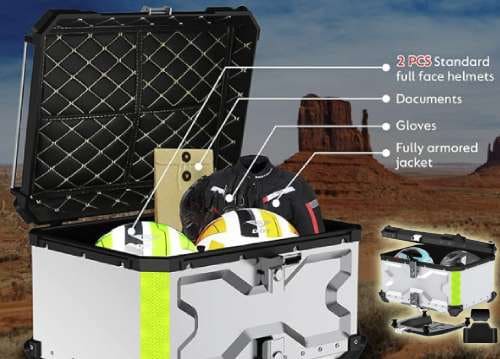 Top case de moto LESANM