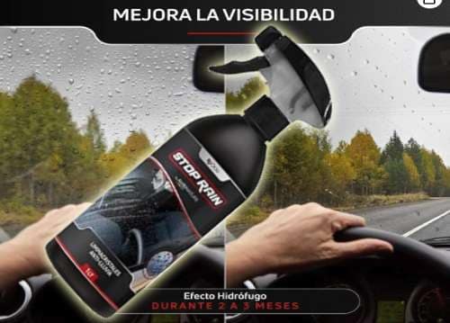 stop rain en moto