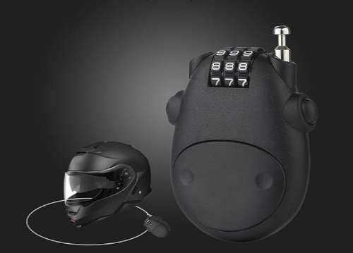 Candado extensible para moto