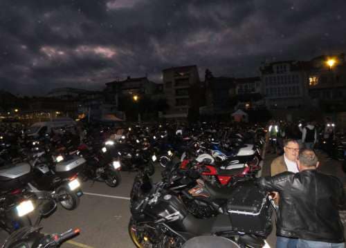 Ruta Motera Nocturna Lluvia de Estrellas