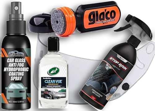 Repelente de agua para casco