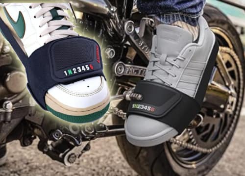 protector zapato moto