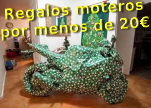 Regalos moteros por menos de 20 euros