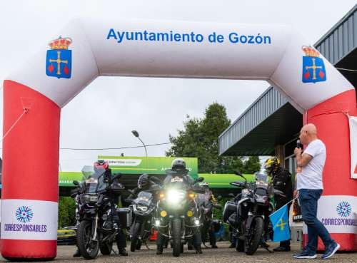 I Fabones Rider Gozón 2026 salida primeros participantes