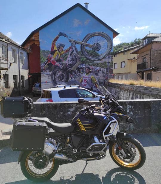 Grafiti Moto de Trial