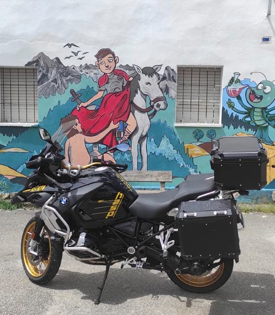 Mural fiesta de la siega