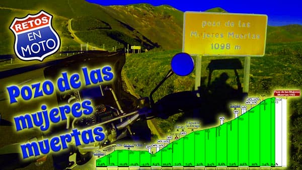 videos de rutas de motos en España, el puerto del Pozo de las Mujeres Muertas